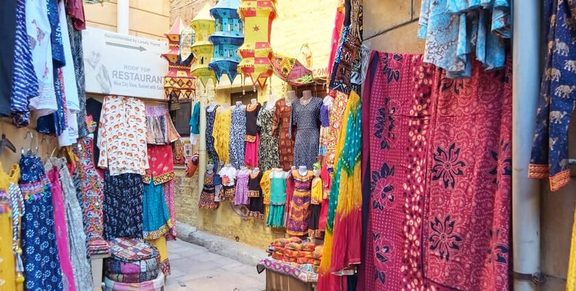Shopping in jaisalmer City