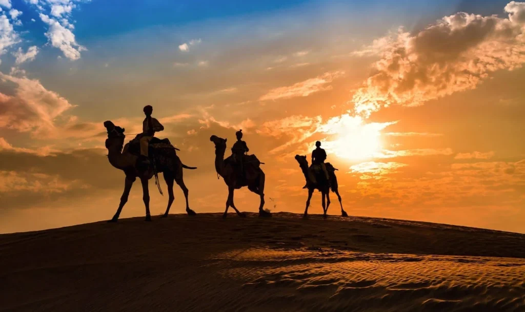 Camel Safari in Jaisalmer