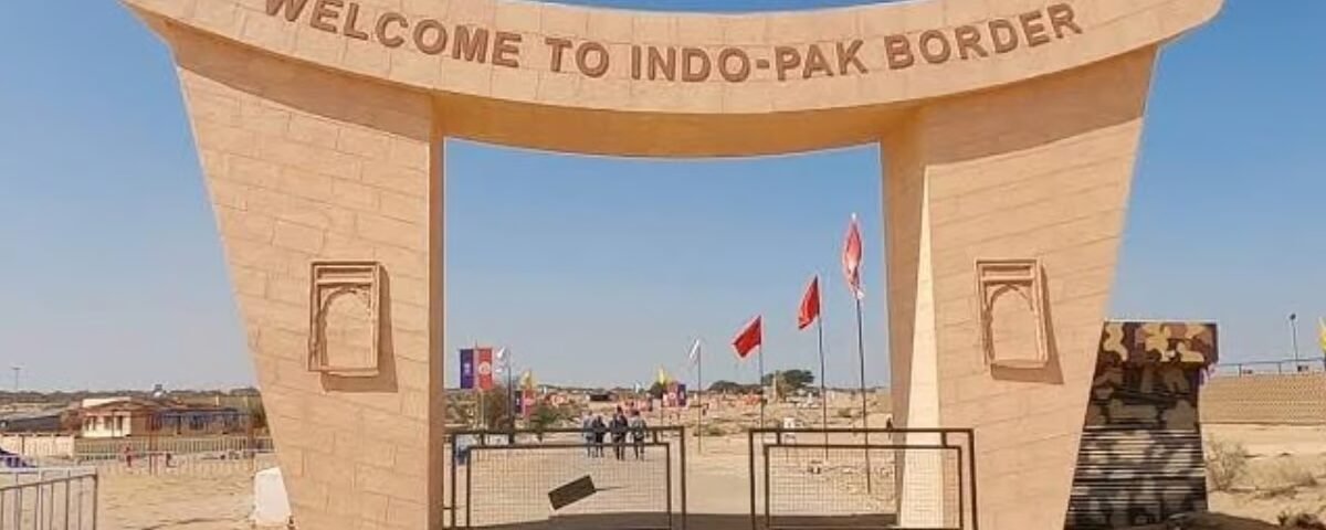 Indo-Pak border in Jaisalmer