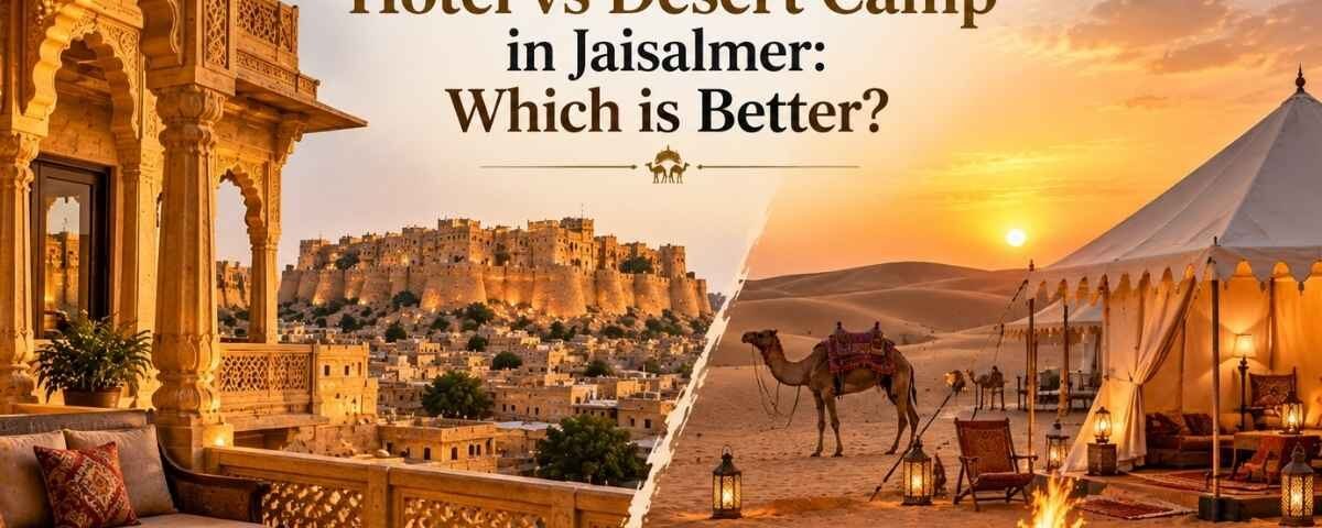 Hotel VS Desert Camp in Jaisalmer