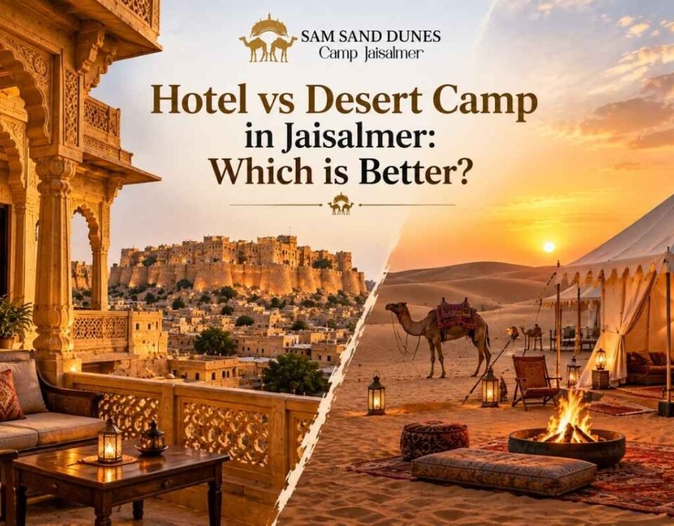 Hotel VS Desert Camp in Jaisalmer